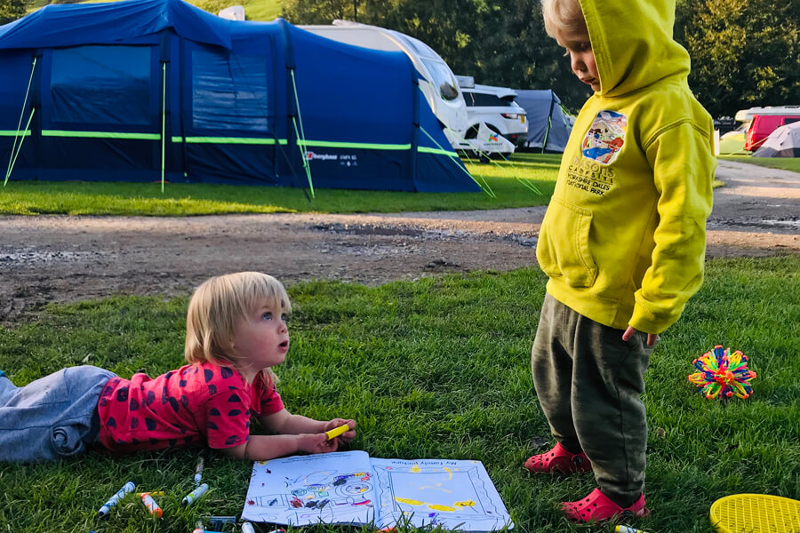 Camping with toddlers outlet sleeping