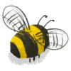 Masons Campsite Illustrations Bumble Bee 2
